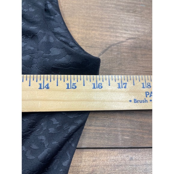 Calvin‎ Klein Women's Black Textured Sleeveless Sheath Dress Knee Length Size 6 - Picture 5 of 8